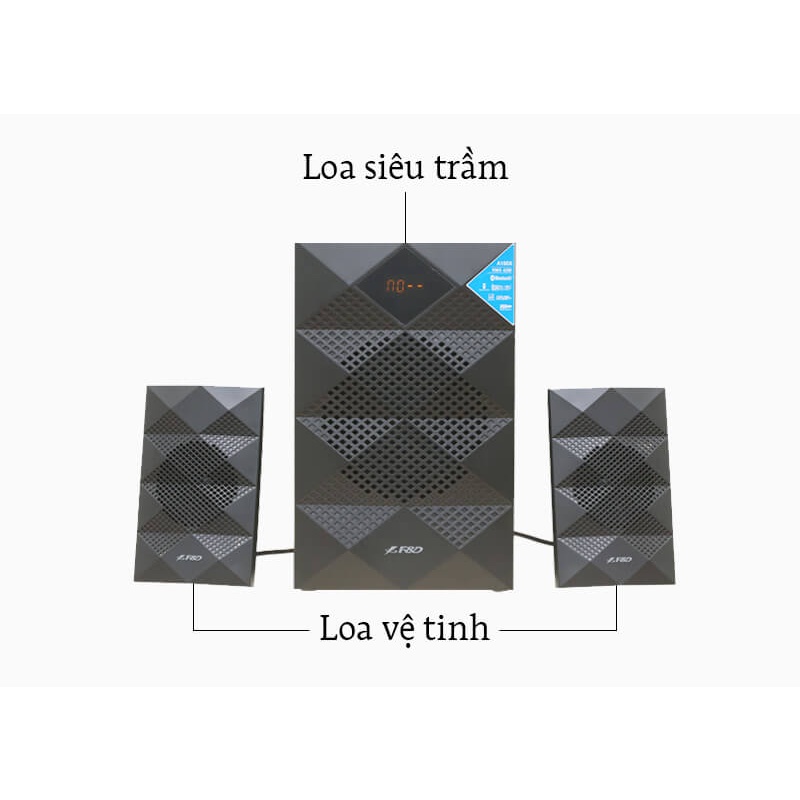 Loa Máy Tính Fenda 2.1 A180X - Hàng Chính Hãng