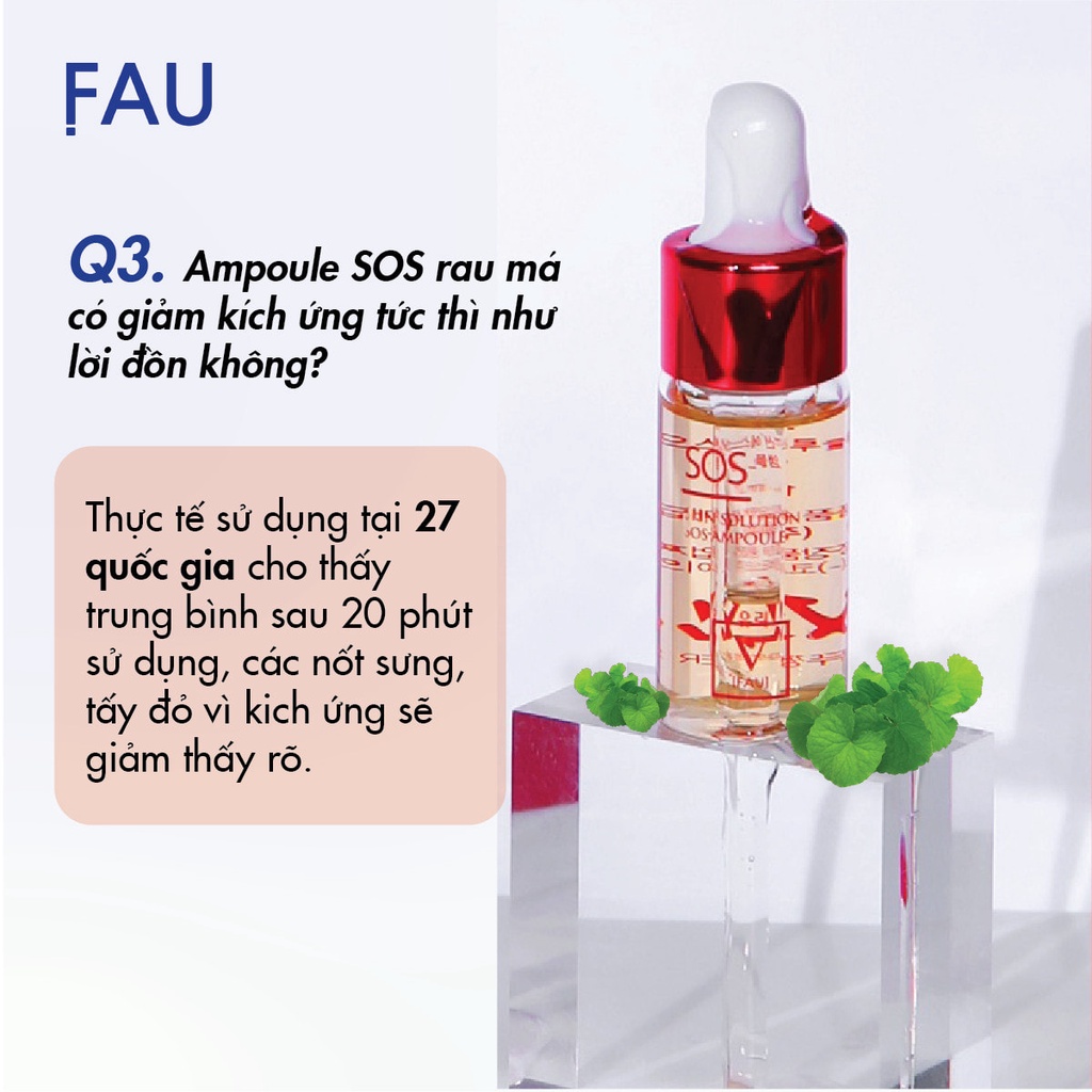 Tinh chất hỗ trợ giảm đỏ, phục hồi da-- chai 10ml