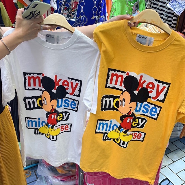 Áo phông micky Thái Lan mẫu mới hot nhất 2019