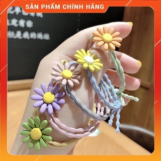 🔥 super sale 🔥 dây thun cột tóc hoa cúc dễ thương