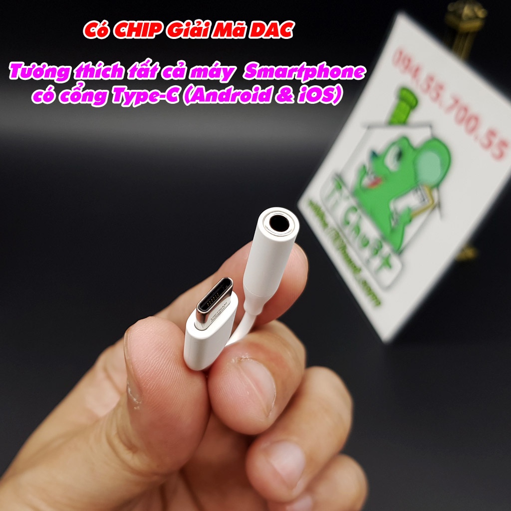 Jack Samsung Chuyển Tai Nghe Từ Cổng Type-C ra 3.5mm Có Chip ZIN