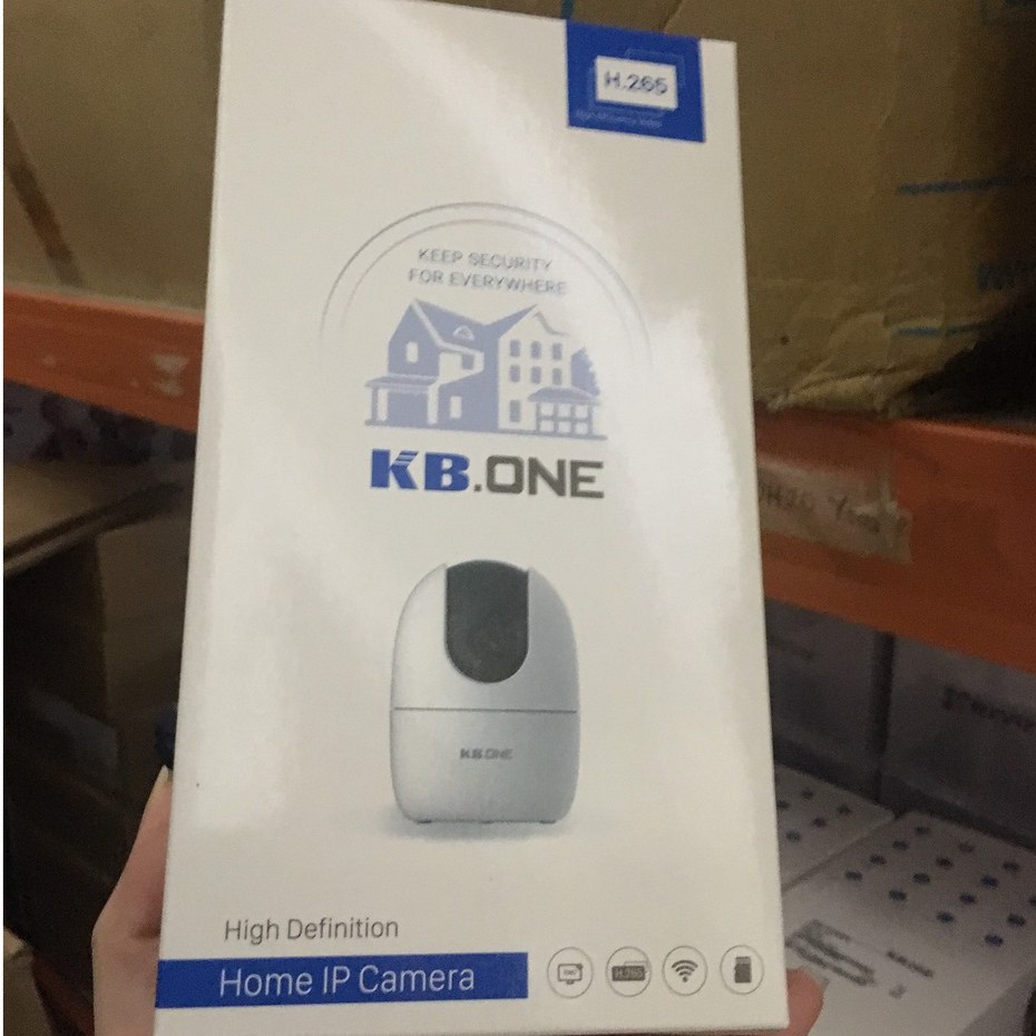 KN-H21PW (KN-H21P) Camera IP WiFi 2.0Mp KBONE, Xoay 360, Đàm Thoại 2 Chiều - Chính Hãng