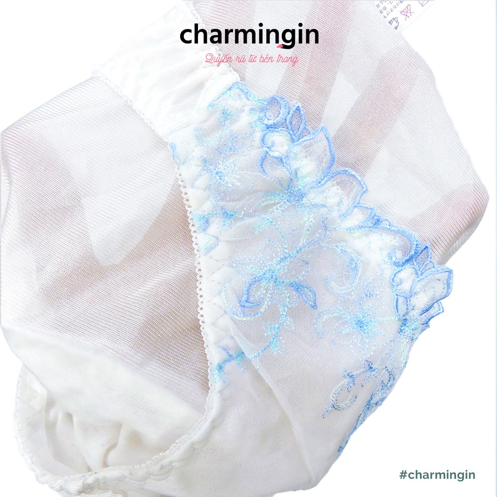 Quần lót dệt kim ren hoa sang trọng size M, L, LL - QLDK0078