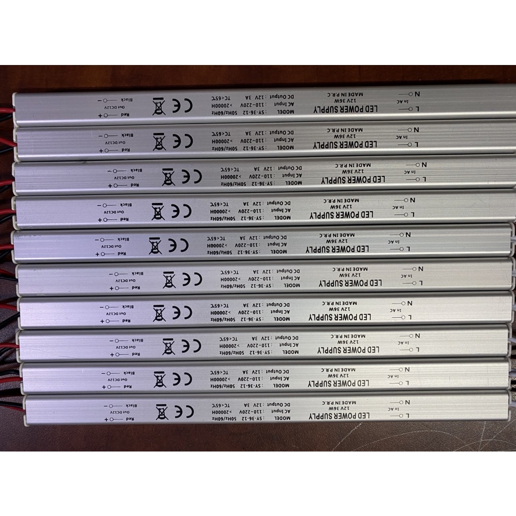 Nguồn đũa 12V - 3A, 12V - 5A  dùng đấu nối cho đèn led dây 12V, led cuộn 12V