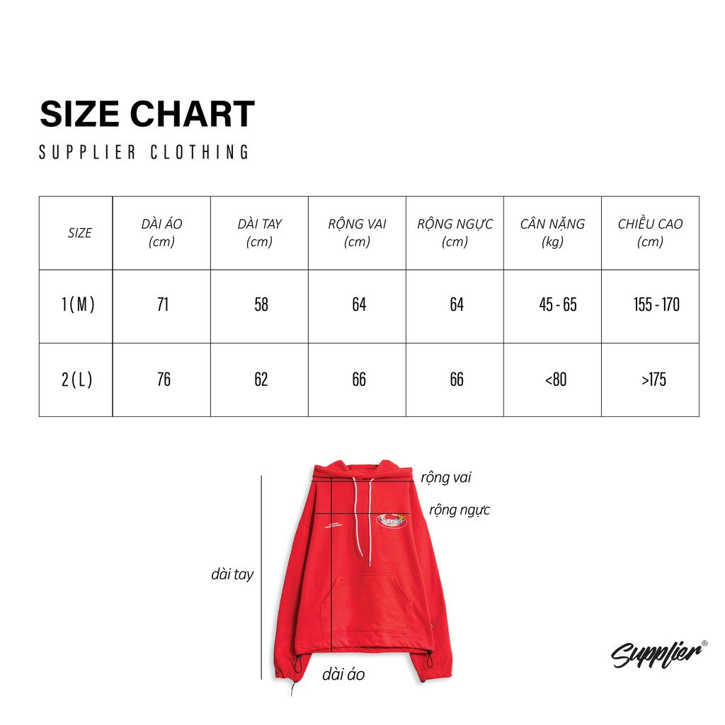 Áo Hoodie SUPPLIER Skittles | BigBuy360 - bigbuy360.vn