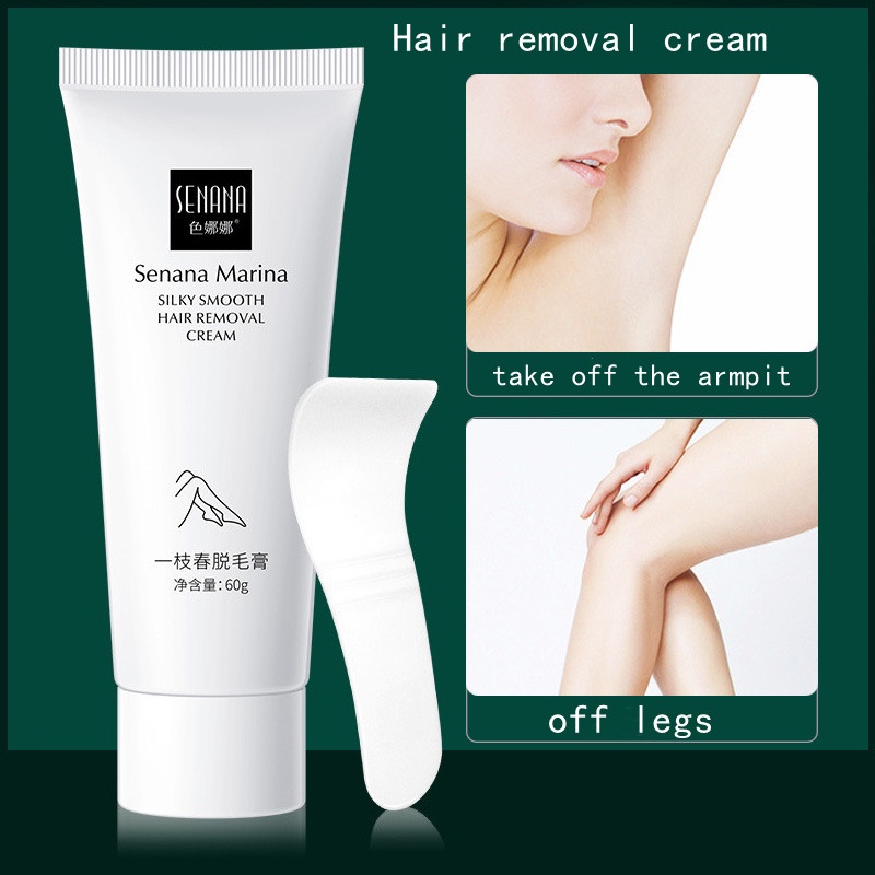 Kem Tẩy Lông SENANA Removal Cream Toàn Thân Nhẹ Nhàng Không Gây Kích Ứng Cho Cả Nam Và Nữ