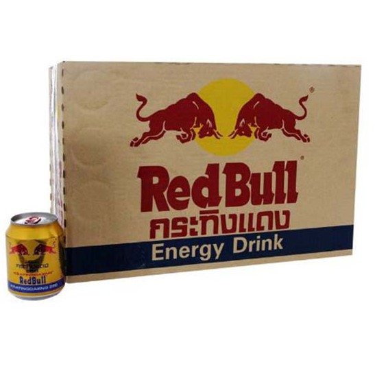 Nước uống tăng lực Bò Cụng Redbull Thái Lan 250ml (24 lon)