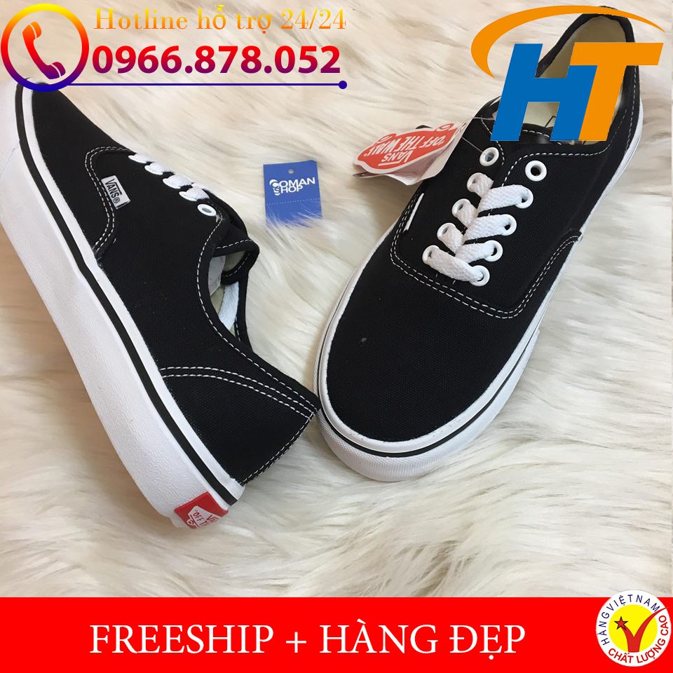 ⚡Giày Vans Classic đen đế trắng - Hàng đẹp