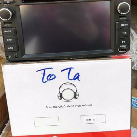 Đầu DVD GPS lắp chung Toyota ( lắp Vios, innova, fortuner, Altisl, yaris..) tặng thẻ GPS .