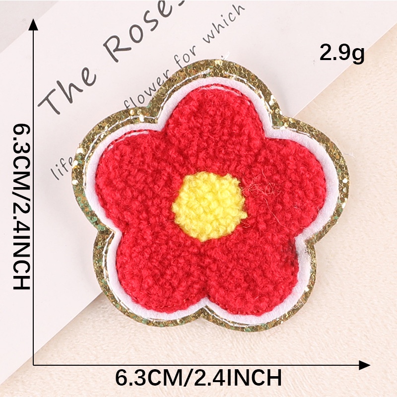 Miếng Dán Trang Trí Quần Áo Thêu Hình Hoa Hướng Dương Xinh Xắn