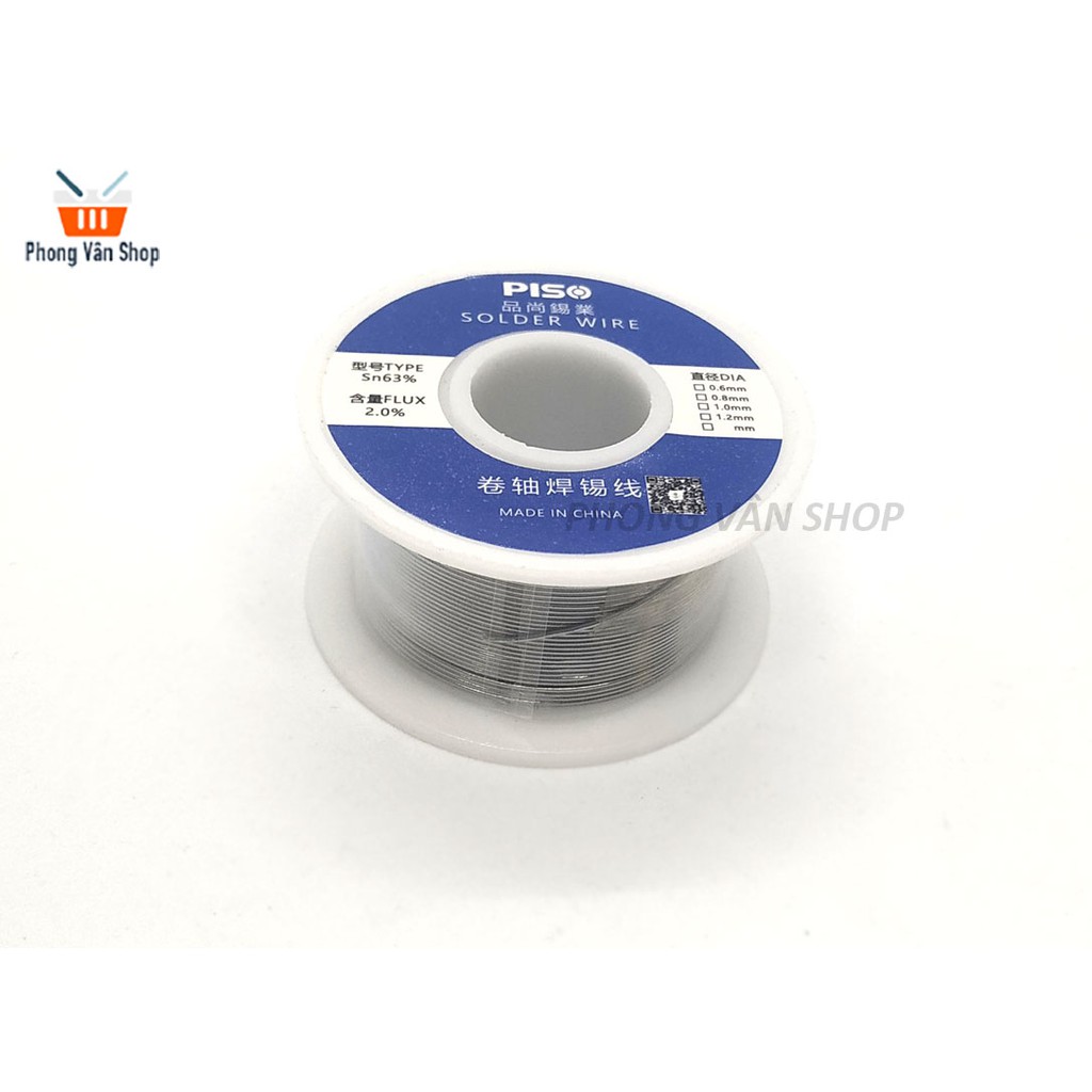 Thiếc hàn linh kiện sn63 50g 0.6mm