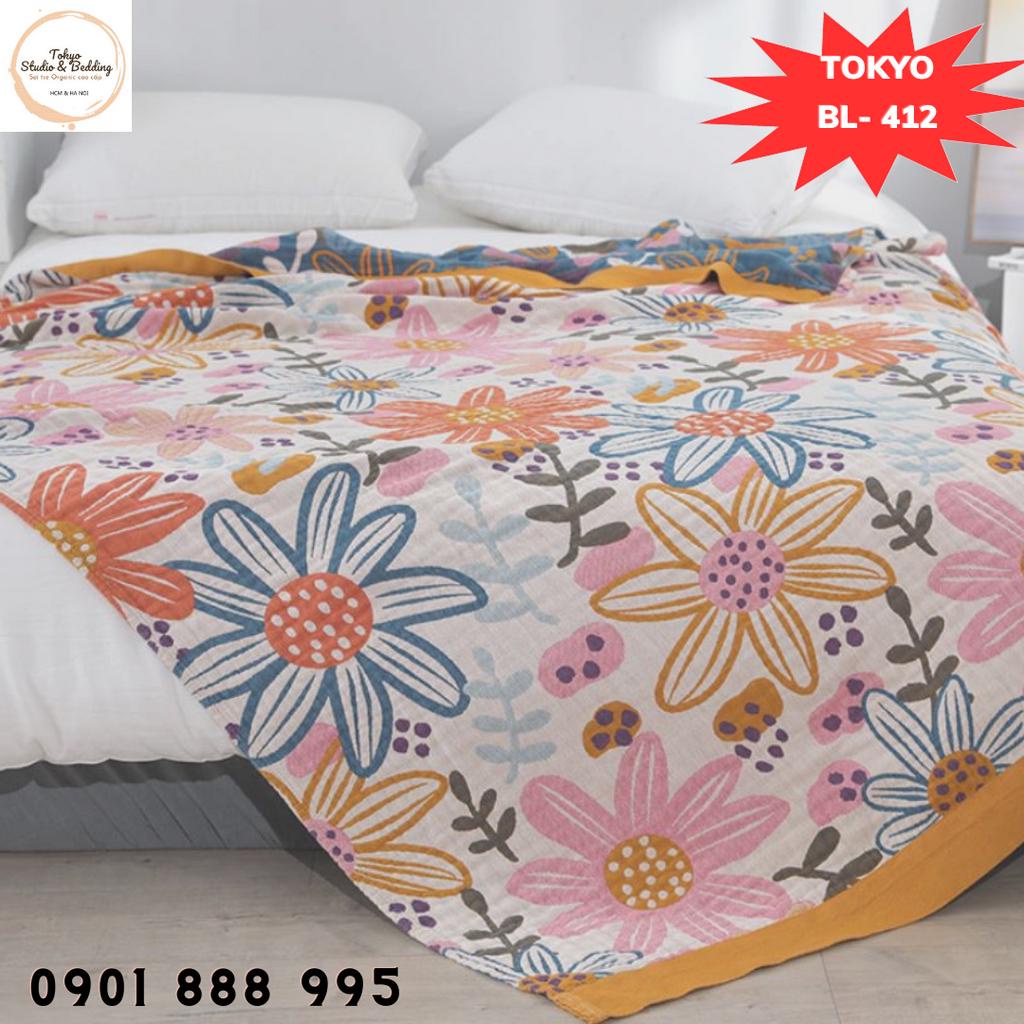 S19_Chăn Thu Xô Organic Cotton Dòng Cao Cấp