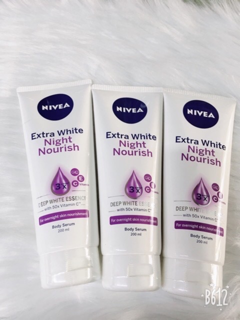 SERUM DƯỠNG THỂ NIVEA BAN ĐÊM  180ml