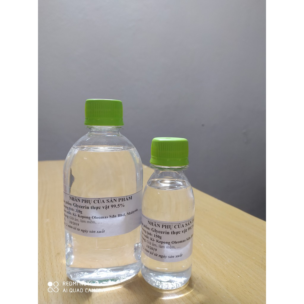 Glycerin thực vật nguyên chất - 320g