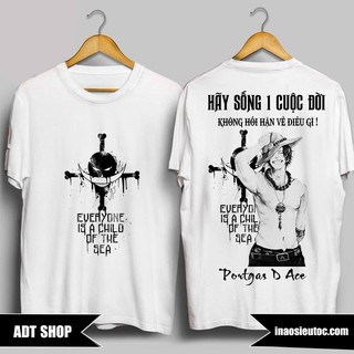Áo thun Râu Trắng Ace siêu ngầu giá siêu rẻ nhất vịnh bắc bộ
