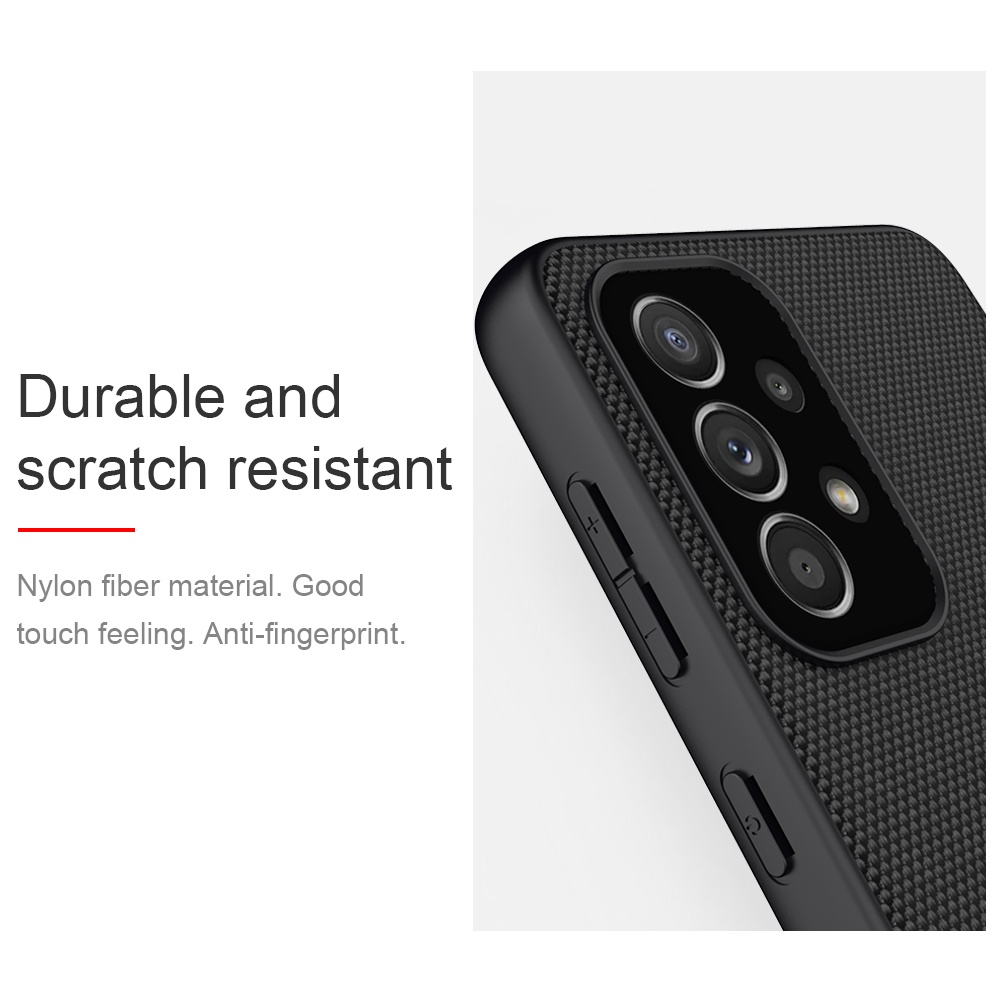 Ốp điện thoại NILLKIN sợi nylon nhẹ nhàng chống trượt chống sốc dành cho Samsung Galaxy A33 5G