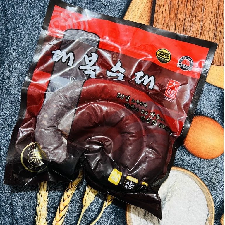 LÒNG HEO NHỒI NẾP HÀN QUỐC SUNDAE DAESANG 500G