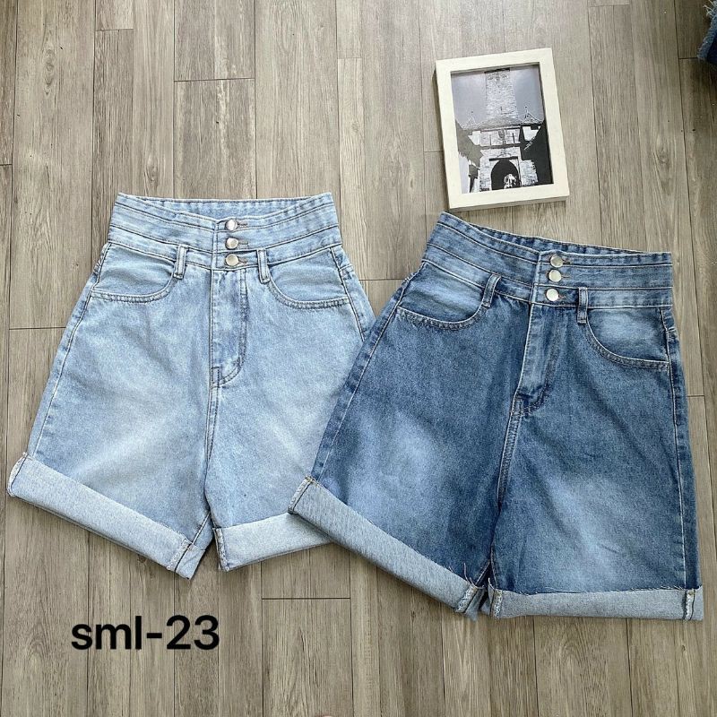 Quần Short Ngố VNXK 3 Nút Size Lớn Nhỏ đến 35 Ms 23