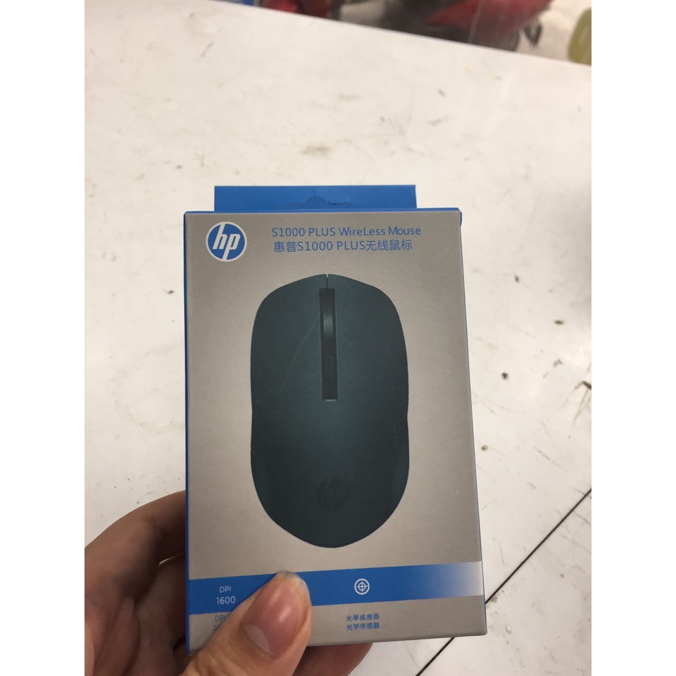 Chuột không dây USB Hp S1000/ S4000 Plus Wireless, Chuột Máy Tính Bluetooth, Chuột Ko Dây Bluetooth