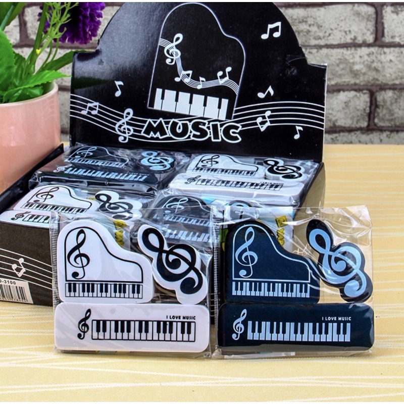 GÔM TẨY họa tiết Âm nhạc