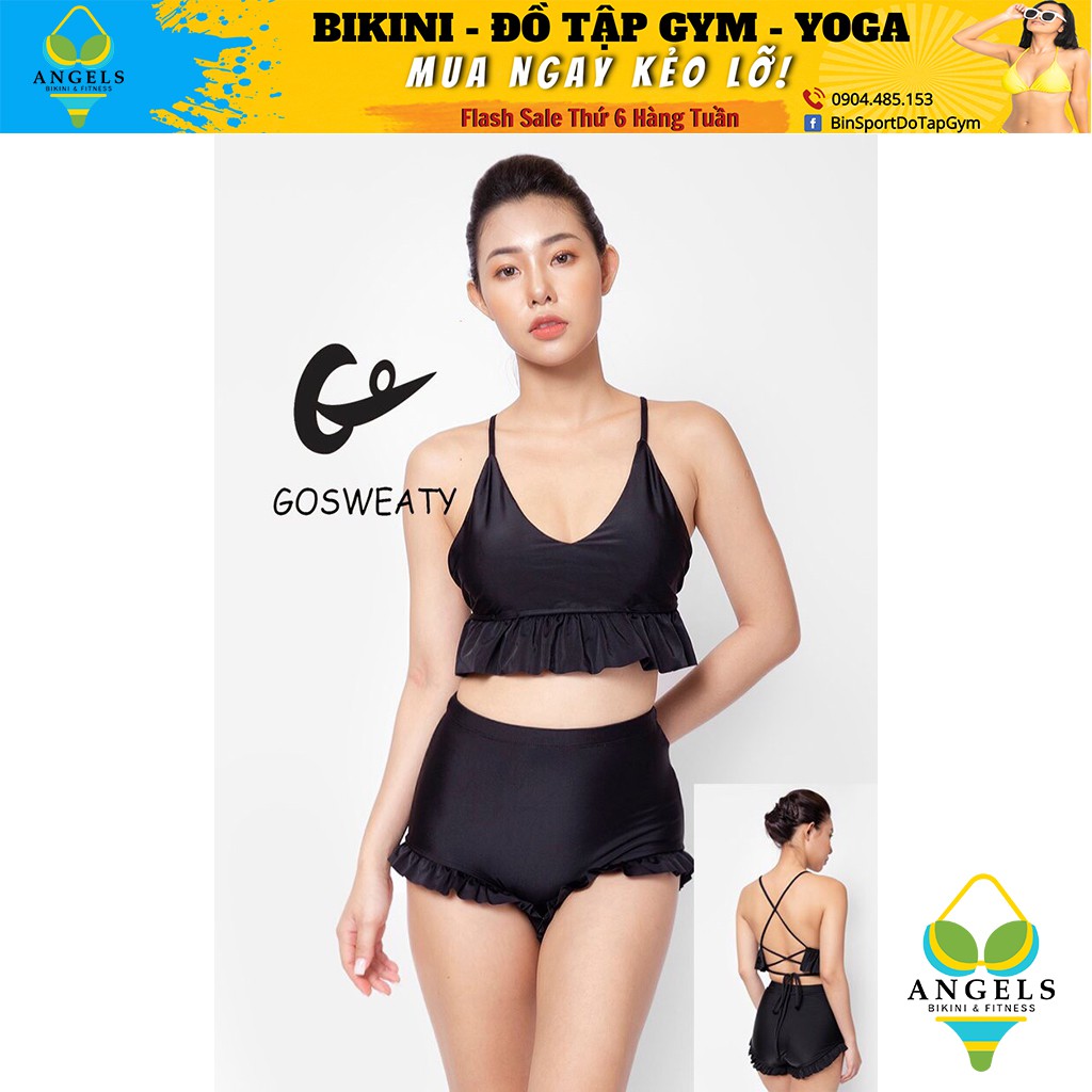 Bikini Hai Mảnh Viền Bèo nhiều màu BHV011 | WebRaoVat - webraovat.net.vn