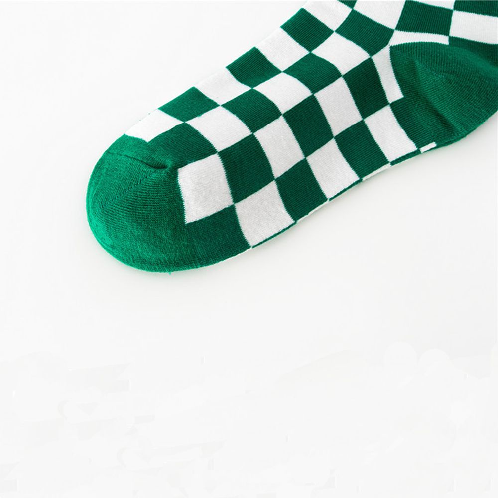 Đôi vớ cotton thoáng khí họa tiết kẻ sọc phong cách Hàn Quốc cá tính VANES1