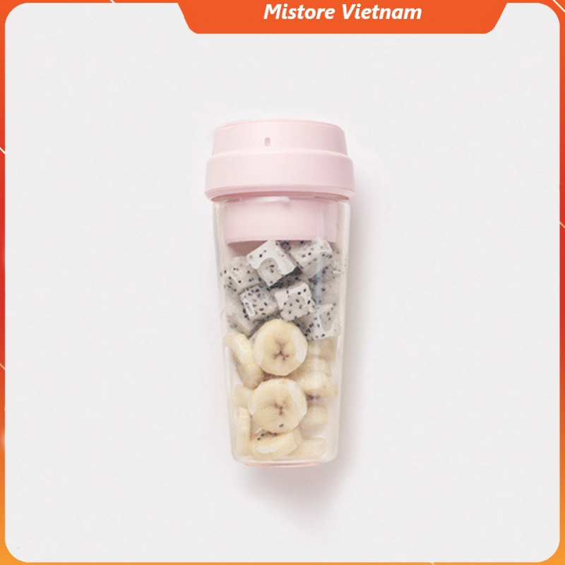 Máy xay sinh tố Xiaomi mini Star Fruit Cup 17PIN Tích hợp pin sạc - Nhỏ gọn tiện lợi mang theo hàng ngày