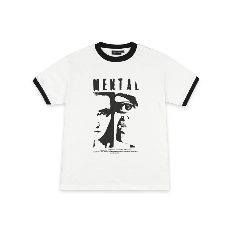 Áo Thun Nam Tay Ngắn In VISION VINTAGE MENTAL® - Boxy Tee