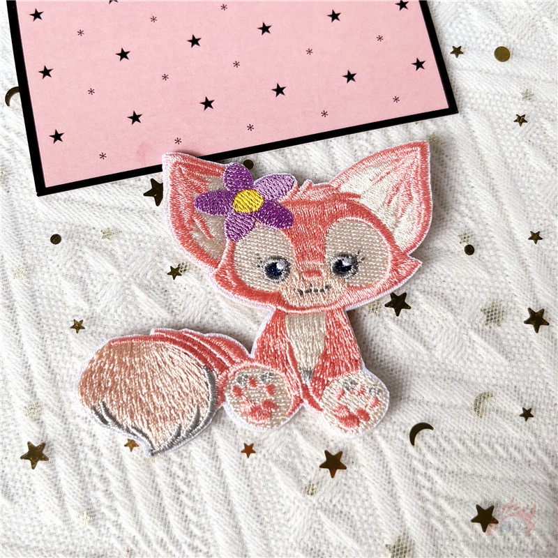 ☸ Stellalou / Linabel / Duffy Miếng Dán Tự Dính ☸ 1 Miếng Dán Ủi Quần Áo Hình Nhân Vật Hoạt Hình Ngộ Nghĩnh