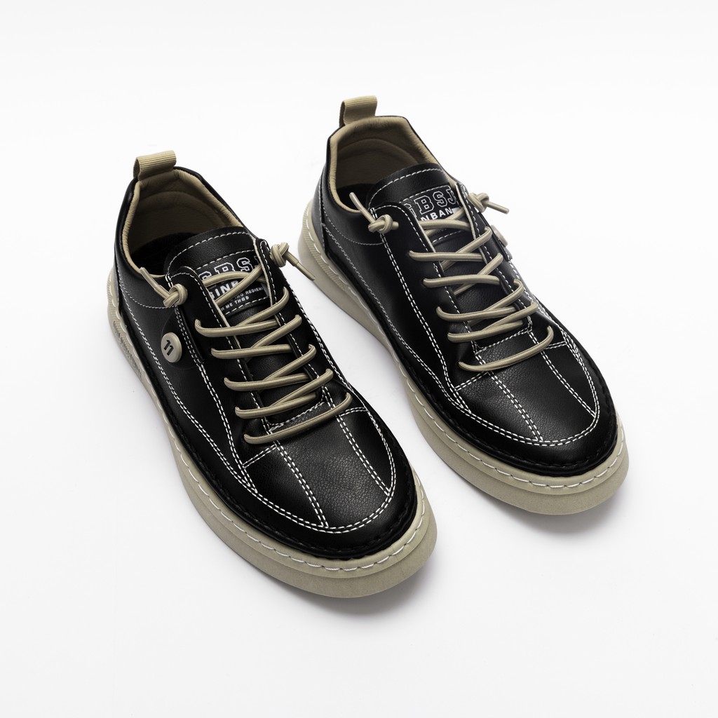 Giày sneaker nam đẹp phong cách thể thao chất liệu da trơn cao cấp  - GB154 giaynamdep