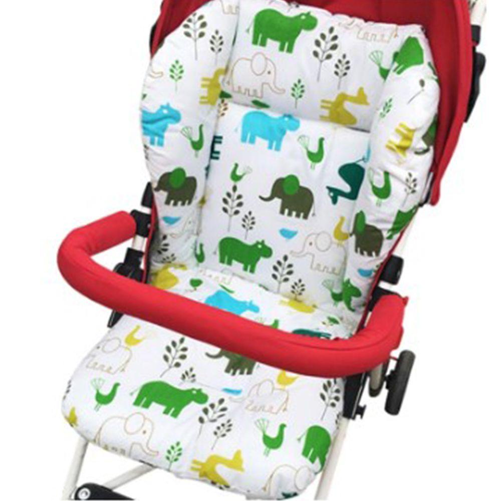 Đệm Cotton Mềm Mại Dày Dặn Ấm Áp Lót Xe Đẩy Em Bé
