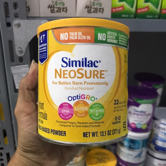 Sữa Similac NeoSure 371g Nội địa Mỹ