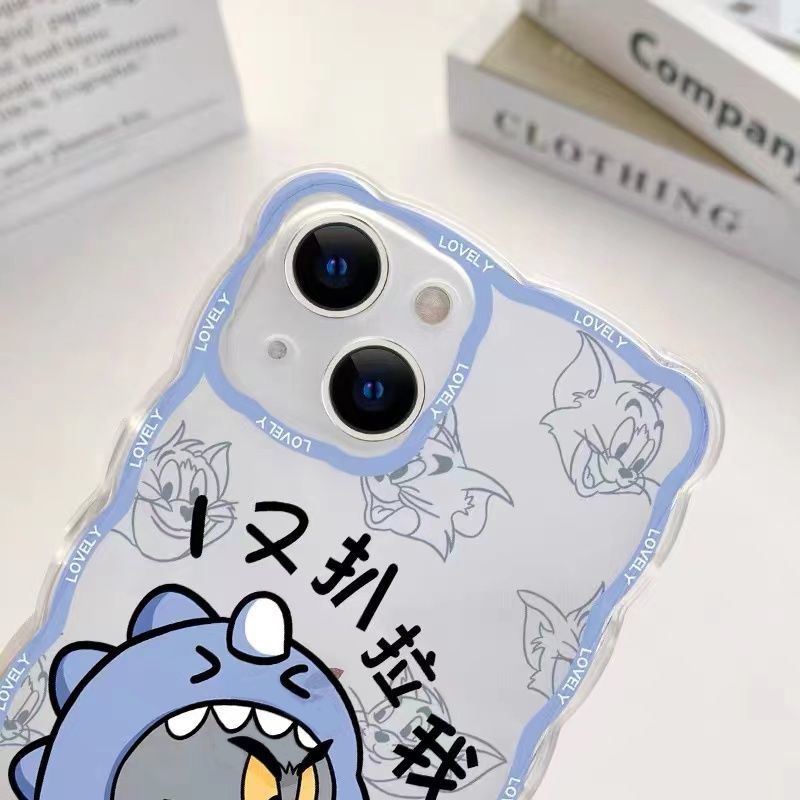 Ốp Điện Thoại TPU Silicon Mềm Trong Suốt Họa Tiết Dễ Thương Cho iPhone 13 12 Pro Max Mini 11/XS/ XR/ X/ 8/ 7/6S Plus SE 2020