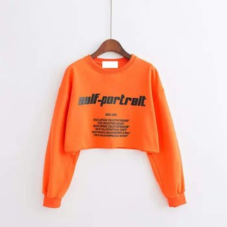 🍊 ÁO CROPTOP SALF-PORTRAIT (ORANGE) 🍊