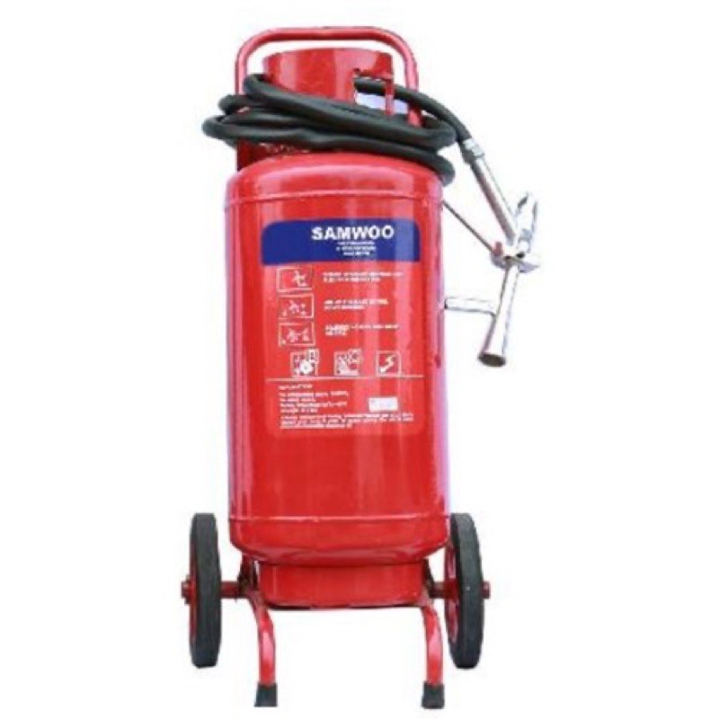 Bình chữa cháycứu hỏabình xe đẩy bột ABC 35kg Samwoo MFTZL35