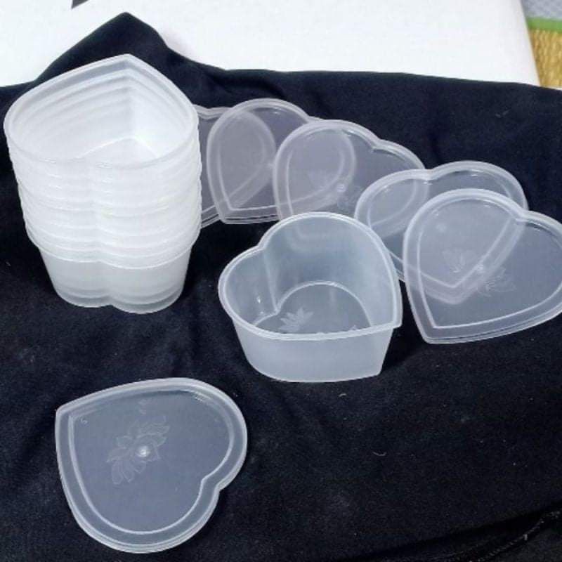 50 cốc caramen tim 100ml