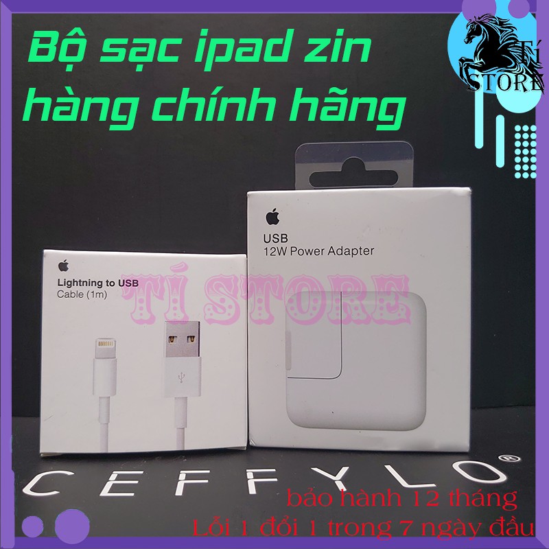 sạc ipad, cáp sạc ipad hàng chính hãng 100% [Bảo Hành 12 Tháng, Lỗi 1 Đổi 1 Trong 7 Ngày Đầu]