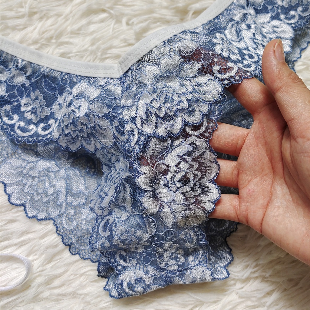 Set Bra - Bralette ren sexy không gọng, mút mỏng - Xanh dương - NY32 | BigBuy360 - bigbuy360.vn