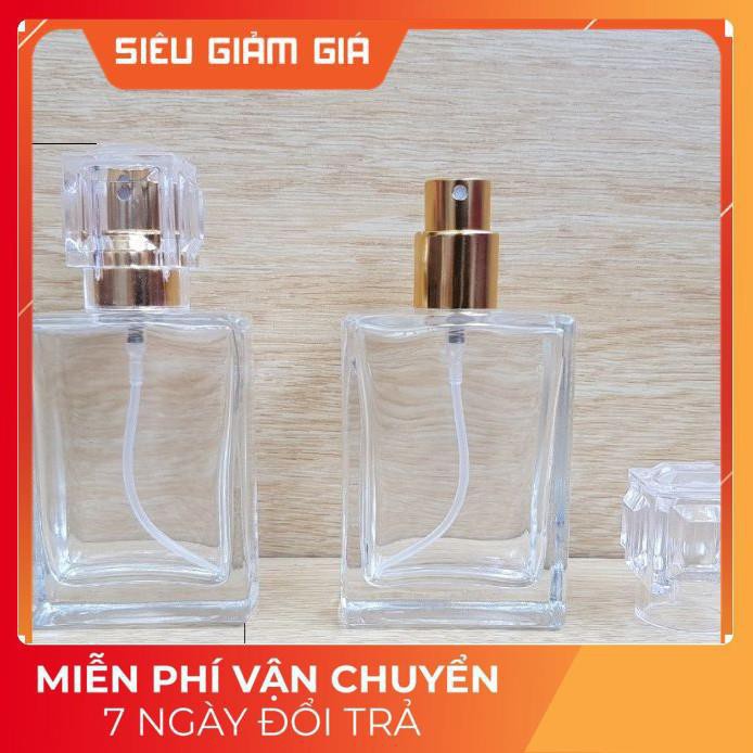 Lọ Chiết Nước Hoa ❤ GIÁ TẬN GỐC ❤ Lọ chiết nước hoa 30ml Nút Lục Giác / lọ dầu thơm , phụ kiện du lịch