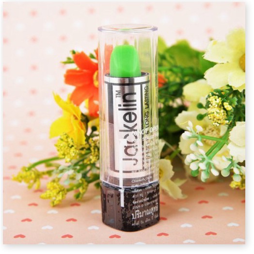 Combo giảm thâm môi gồm Son sâm DORLENE HERBAL PINK LIP Thái Lan và Son gió dưỡng môi JACKELIN Thái Lan MÀU XANH | BigBuy360 - bigbuy360.vn