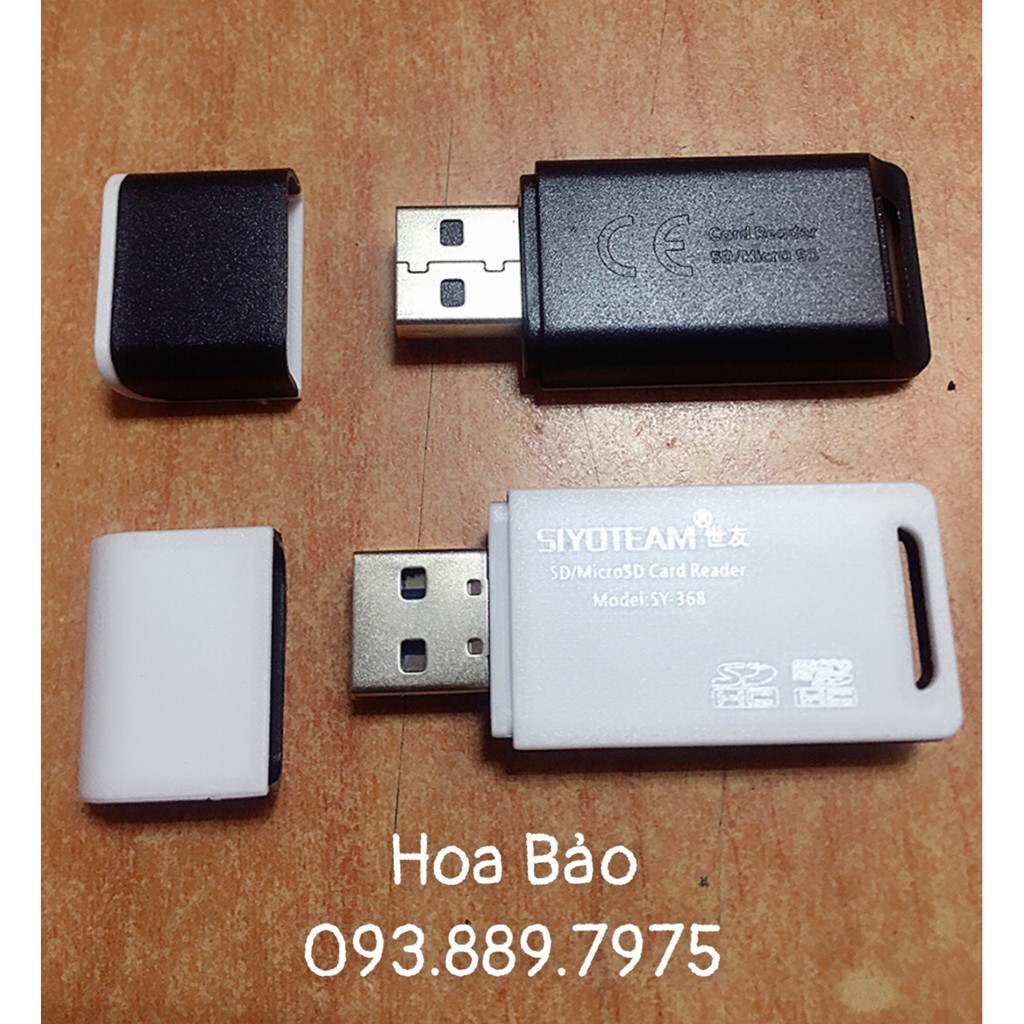 Đầu Đọc Thẻ Nhớ USB 2.0 ✅ Chép thẻ dễ dàng