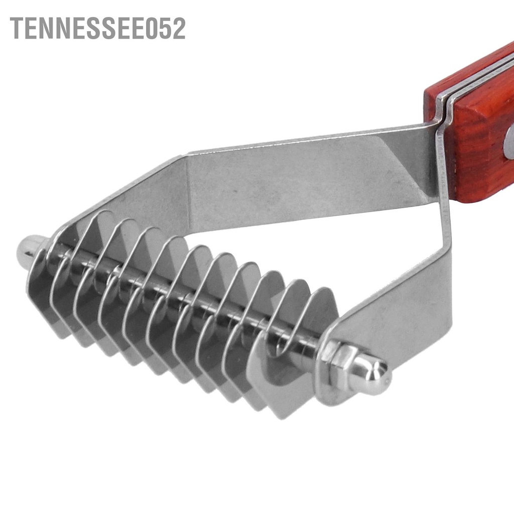 Tennessee052 Lược chải lông thú cưng Y Hình dạng tơ Bàn cho chó mèo Gỗ Xử lý cạo Công cụ