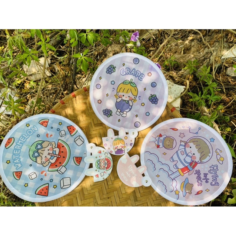 Quạt bung, xếp gấp gọn siêu dễ thương | BigBuy360 - bigbuy360.vn