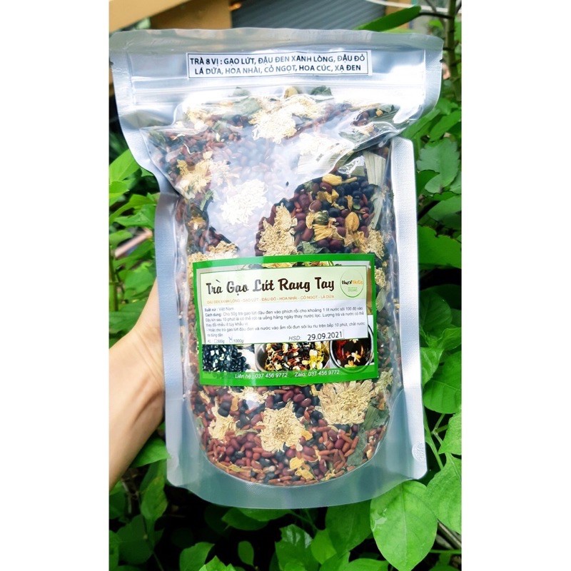 1Kg Trà gạo lứt đỗ đen xạ đen