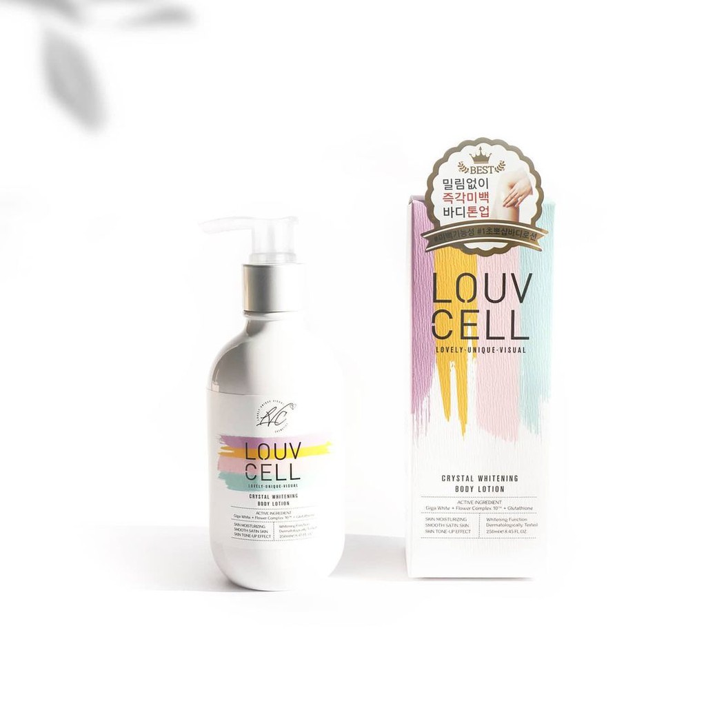 Kem dưỡng trắng da body Louv Cell