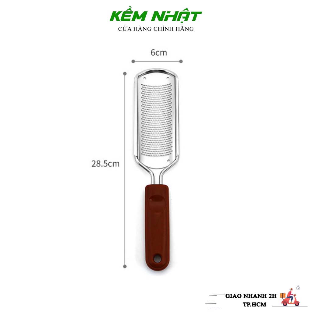 Dụng Cụ Chà Gót Chân Inox Có Thể Thay Được - Màu Ngẫu Nhiên