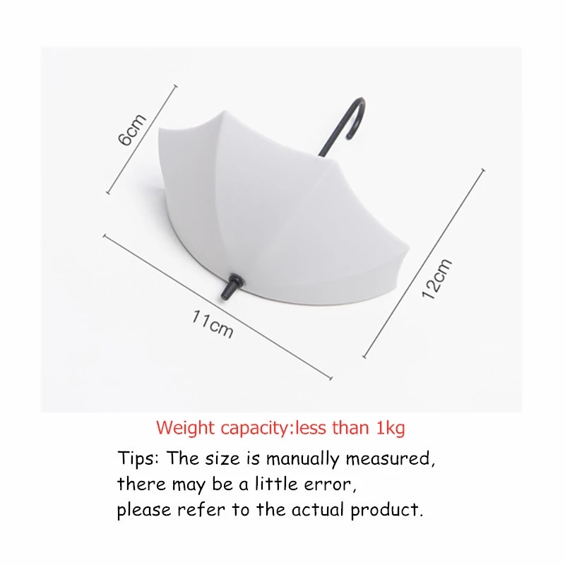 Bộ 3 móc treo tường hình cây dù xinh xắn tiện lợi