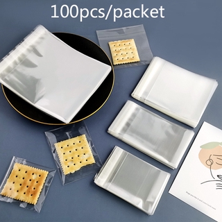 Set 100 túi trong suốt đựng bánh kẹo tiện dụng đa năng
