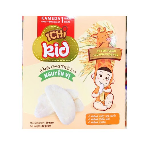 Bánh Gạo One One Trẻ Em Ichi Kid - 29g