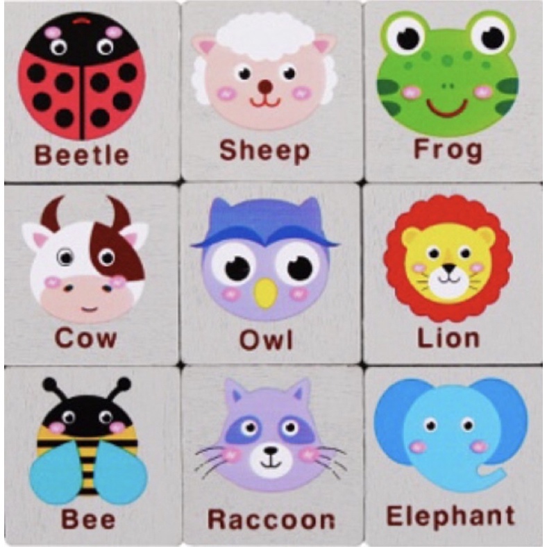 ☄Bộ Đồ Chơi Gỗ… Xếp Hình PiKa = Phát Triển Tư Duy Cho Bé! .